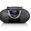 LENCO SCD-6900BK - DAB+, FM radyo ve CD/MP3 çalar özellikli Boombox - Siyah